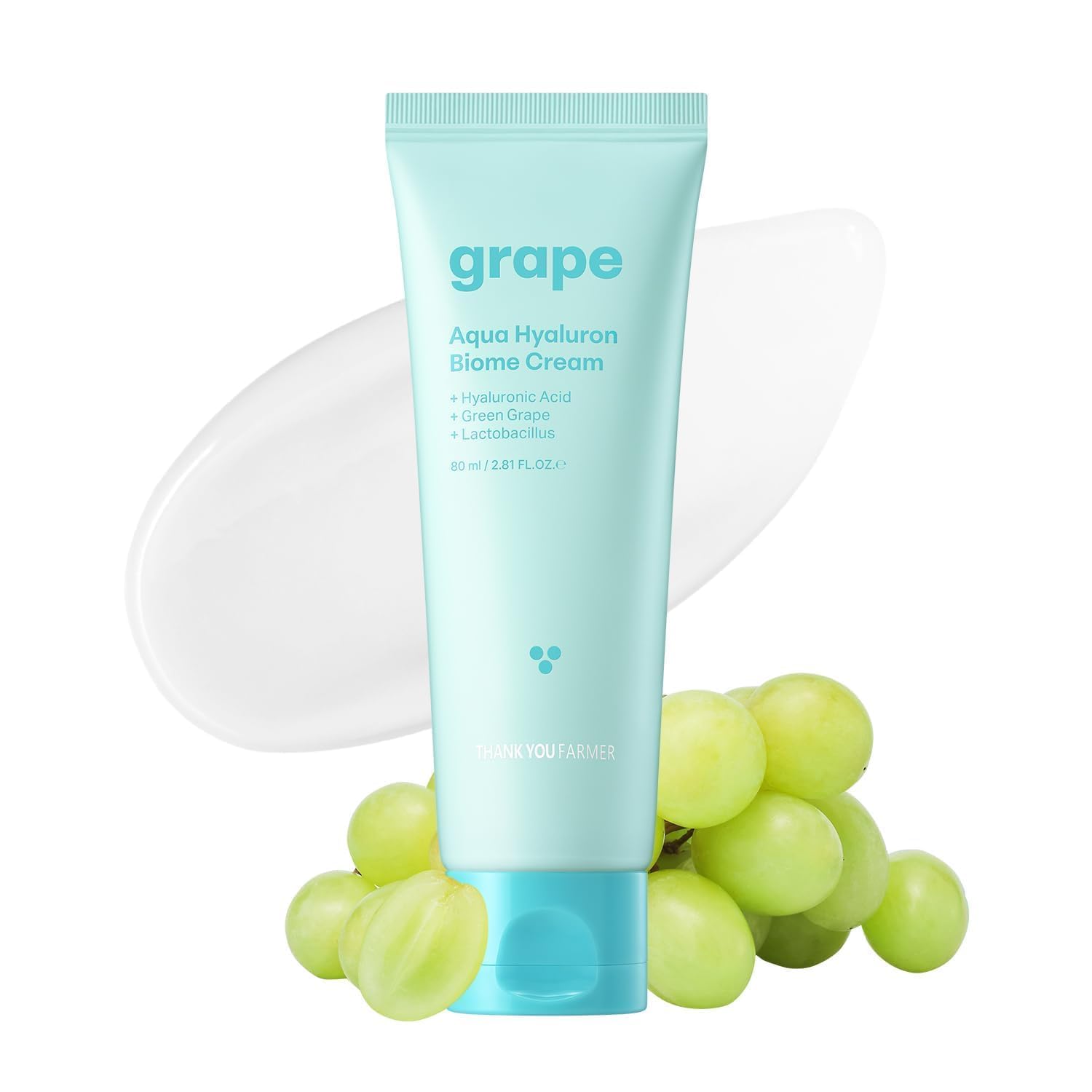 Amazon.com: THANKYOU FARMER Grape Aqua Hyaluron Biome Cream, 10